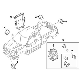 Ford OE - Front Park Assist Camera