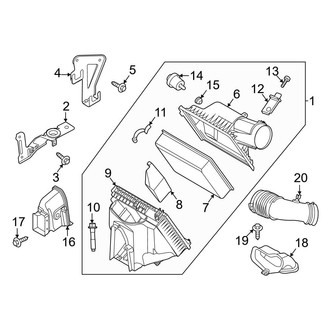 Ford OE - Engine - Air Intake (Regular Cab / SuperCab / Crew Cab 6.7L)