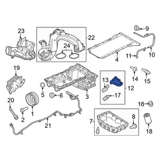 Ford OE - Engine Oil Filter Adapter