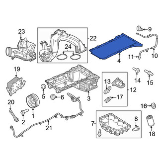 Ford OE - Upper Engine Oil Pan Gasket
