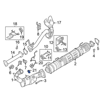 Ford OE - Diesel Exhaust Fluid (DEF) Injector Clamp