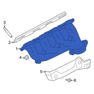 Ford OE - Left Exhaust Manifold