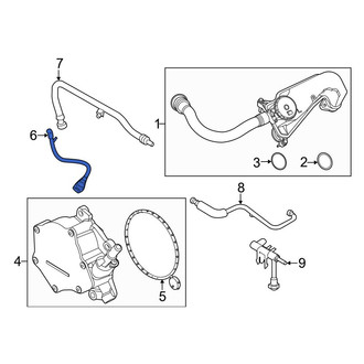 Ford OE - Brake Vacuum Hose