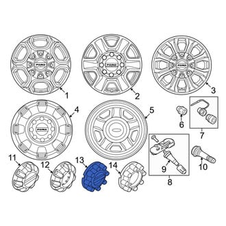 Ford OE - Wheel Cap