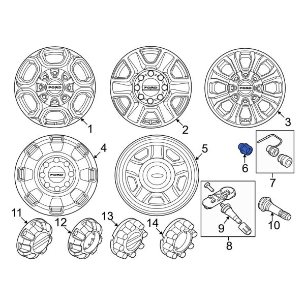 Wheel Lug Nut