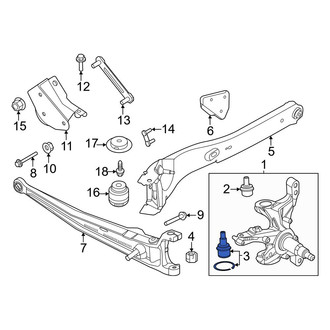 Ford OE - Front Lower Suspension Ball Joint