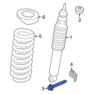 Ford OE - Suspension Shock Absorber Bolt