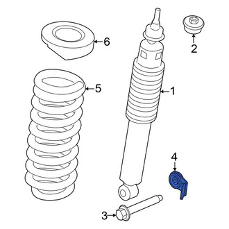 Ford OE - Suspension Shock Absorber Nut