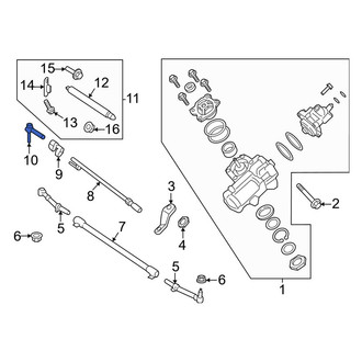 Ford OE - Right Steering Tie Rod End