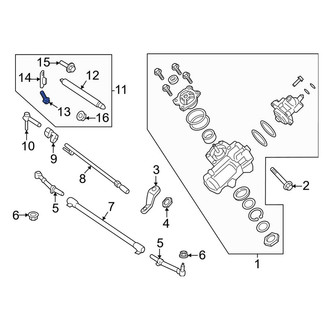 Ford OE - Steering Damper Bolt