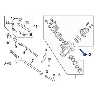 Ford OE - Steering Gear Box Bolt