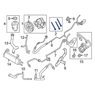 Ford OE - Power Steering Pump Mounting Bolt