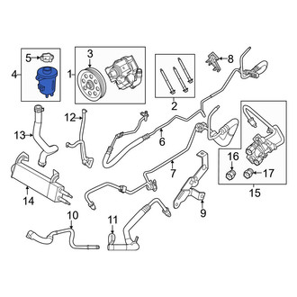 Ford OE - Power Steering Reservoir