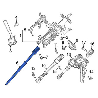 Ford OE - Upper Steering Shaft