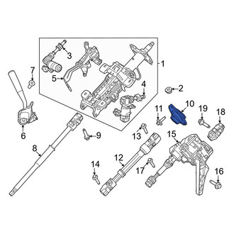 Ford OE - Steering Coupling Boot