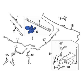 Ford OE - Wiper Motor