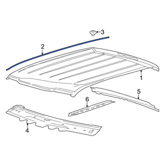 Ford OE - Right Roof Panel Bracket
