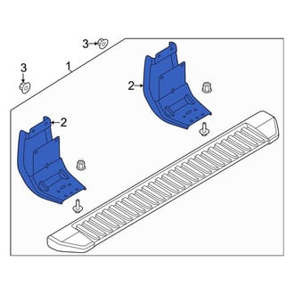 Ford OE - Running Board Mounting Bracket