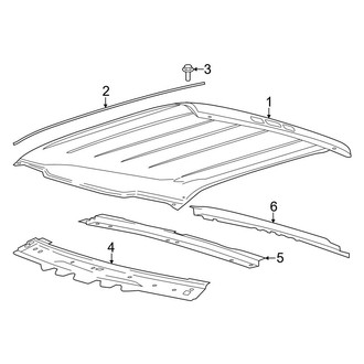 Ford OE - Cab - Roof & Components (SuperCab)