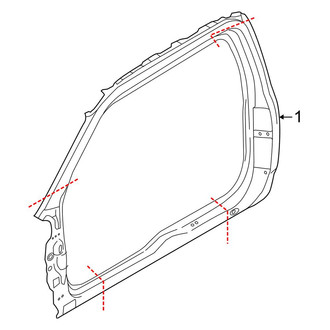 Ford OE - Cab - Aperture Panel (SuperCab)