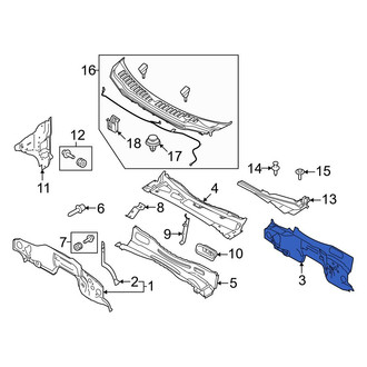 Ford OE - Engine Compartment Insulation