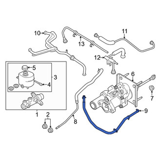 Ford OE - Front Right Brake Hydraulic Hose