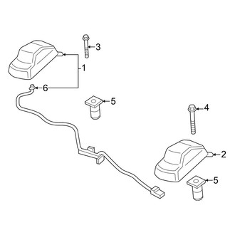 Ford OE - Cab - Roof Lamps (Crew Cab)