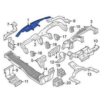 Ford OE - Dashboard Air Vent Trim