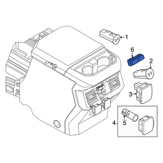 Ford OE - Seat Heater Switch