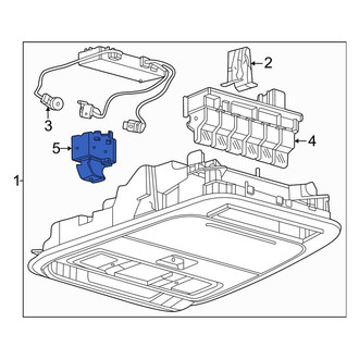 Ford OE - Front Right Door Window Switch