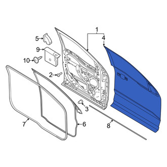 Ford OE - Front Right Outer Door Outer Panel