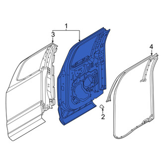 Ford OE - Rear Right Door Shell