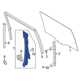 Ford OE - Rear Right Window Regulator