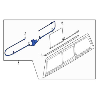 Ford OE - Rear Window Motor