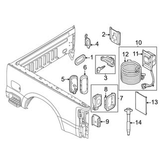 Ford OE - Pick Up Box - Cargo Area Trim (Regular Cab / SuperCab / Crew Cab)