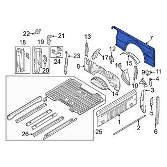 Ford OE - Rear Right Outer Truck Bed Panel