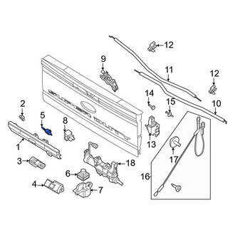 Ford OE - Rear Park Assist Camera Bracket