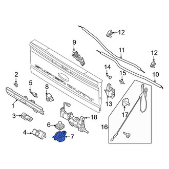 Ford OE - Left Inner Park Assist Camera Bracket