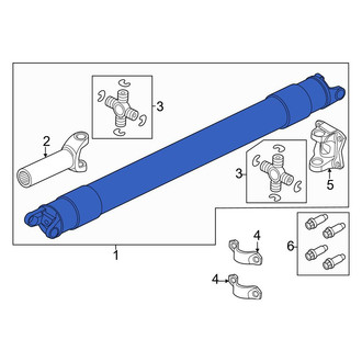 Ford OE - Rear Drive Shaft