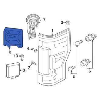 Ford OE - Right Blind Spot Detection System Warning Sensor Bracket