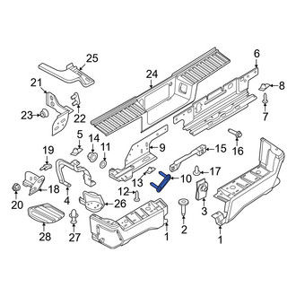 Ford OE - Trailer Hitch Receiver Bolt