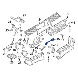 Ford OE - Bumper Face Bar Reinforcement Beam Bracket
