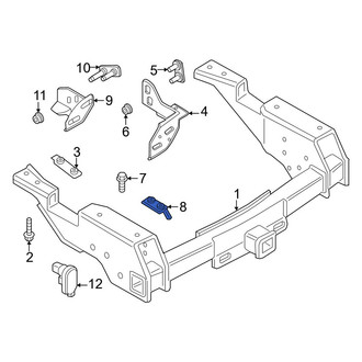 Ford OE - Trailer Hitch Nut