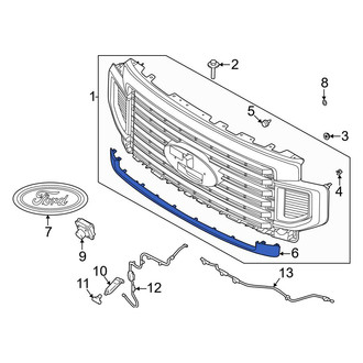 Ford OE - Front Lower Grille Molding