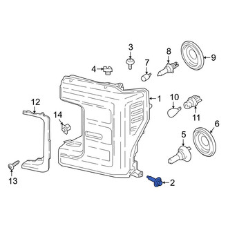 Ford OE - Lower Headlight Mounting Bolt