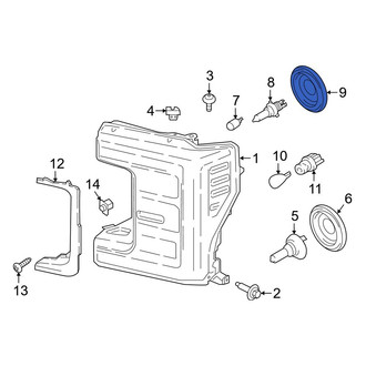 Ford OE - Headlight Bulb Cap