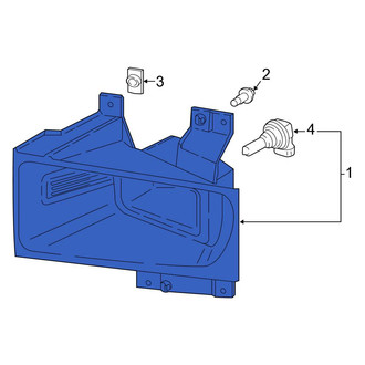 Ford OE - Front Right Fog Light