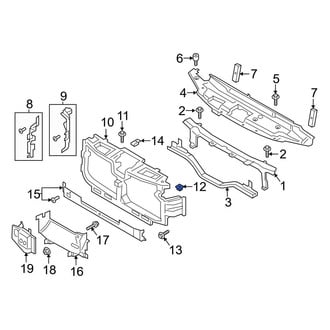 Ford OE - Headlight Mounting Nut