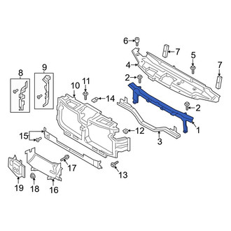 Ford OE - Front Upper Radiator Support Tie Bar