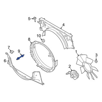 Ford OE - Engine Cooling Fan Shroud Bolt